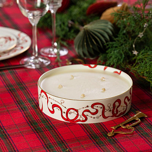 Свеча Valerie Concept "Новогодняя лента"